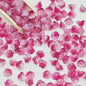 Campanula Flower Glass Beads 7x12mm Frosted Glossy Pastel 50pcs 13