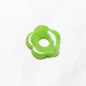 Acrylic Flower Spacer Beads 26mm Hollow Five Petal Large Hole 100pcs 5