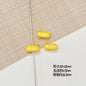 Baking Painted Magic Book Cloud Metal Beads 16mm Cute Pastel 10pcs 19