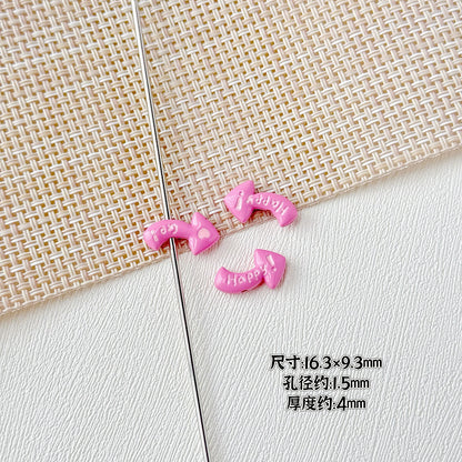 Arrow Metal Beads 29mm and 16mm Multi-Hole Enamel Painted 10pcs 20