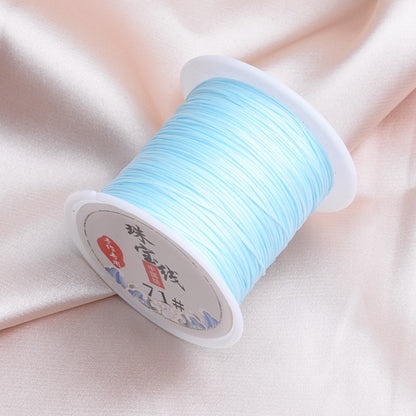 Nylon Thread Solid Color Glossy Finish 0.4mm 60m Spool 52
