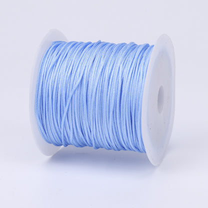 Nylon Thread 0.8mm Diameter 40m Colorful Jewelry Stringing Cord 7