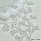 Sweet Bow Glass Beads 14mm Transparent Pastel Mixed Colors 50pcs 7