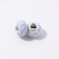 Resin Round Spacer Beads 14mm Imitation Turquoise Pattern 100pcs 6