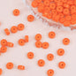 Glass Cylindrical Spacer Beads 6mm Mini 100pcs 12