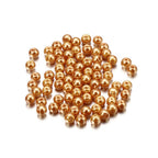 Pearl Glass Beads 8mm Imitation Smooth Glossy Mixed Colors 100pcs 22