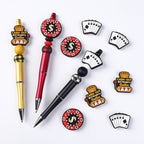 Silicone Focal Beads Casino Slot Machine 777 Crown Design 20pcs 2