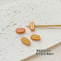Painted Cute Character Plate Series Metal Beads Bulk 20pcs 38