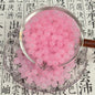 Transparent Round Glass Beads 8mm Vibrant Colors 50pcs 17