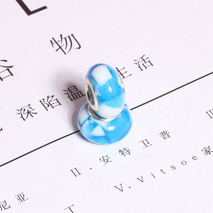 Resin Floral Spacer Beads 14mm Candy Color 50pcs 6