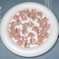 Glow In The Dark Mushroom Resin Beads 17mm Polka Dotted 20pcs 8