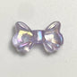 Clear Plating Butterfly Acrylic Beads 15mm Pastel Iridescent 20pcs 9