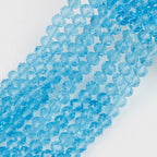 Transparent Faceted Glass Beads 10mm Colorful Mixed 136pcs 5