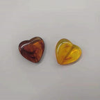 Transparent Acrylic Beads Imitation Amber Mixed Shapes 100pcs 6