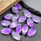 Czech Glass Beads Small Flower Bud 15mm Imitation White Jade 50pcs 9