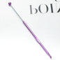 Beadable Crochet Hooks Metallic Slim Polished 3.0mm to 6.0mm 16