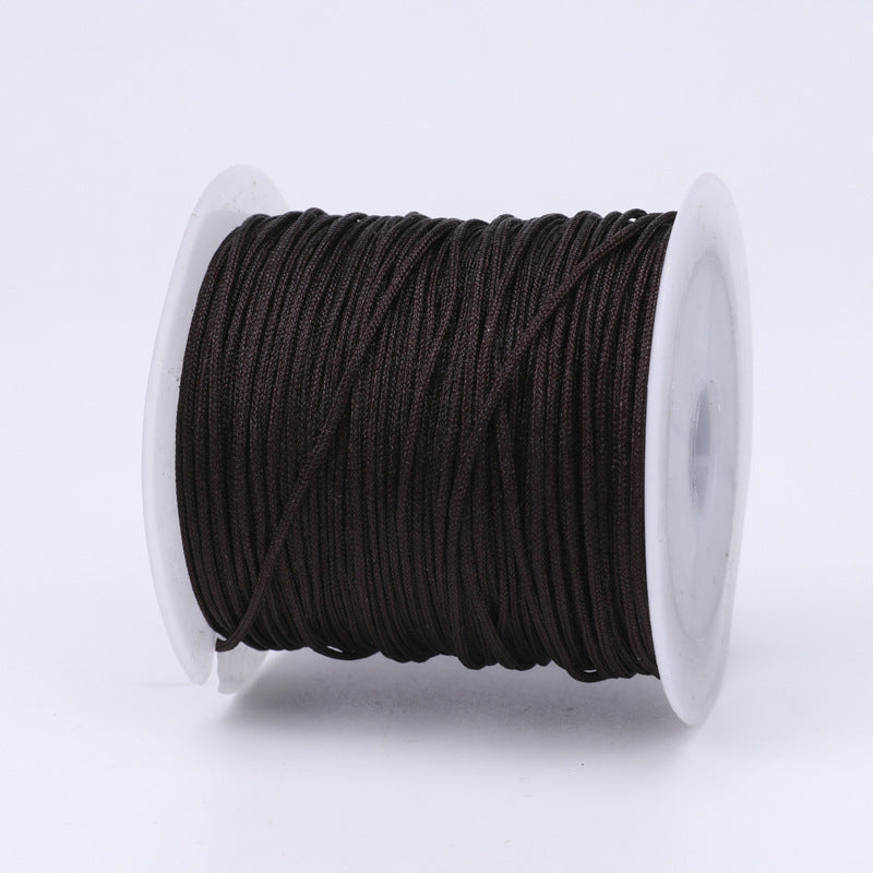 Nylon Thread 0.8mm Diameter 40m Colorful Jewelry Stringing Cord 16