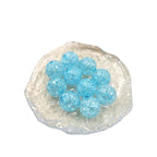 Transparent Crackle Acrylic Beads 10-16mm Colorful Mixed 100pcs 5