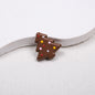 Lit Christmas Tree Acrylic Beads 21mm Colorful Holiday 20pcs 16