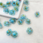 Lampwork Glass Beads Mushroom 15mm Hand Painted Colorful 10pcs 6