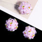 Embellished Bubblegum Beads 18mm Bee and Flower Design 10pcs 9