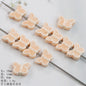 Colorful Butterfly Ceramic Beads 18mm Pastel Glazed 10pcs 10