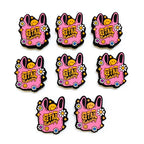 Silicone Focal Beads Tote Bag Time For That Retail Therapy 20pcs 4