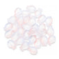 Electroplated Small Fish Glass Beads 10x14mm Translucent 30pcs 28