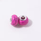 Resin Round Spacer Beads 14mm Imitation Turquoise Pattern 100pcs 7
