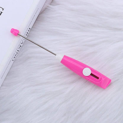 Beadable Retractable Parcel Opening Knife Slim Pastel Colors 10