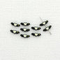 Heart Wing Metal Beads 14mm Bright Enamel Painted Alloy 20pcs 17