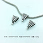 Alloy Bead-Hanger Spacer Beads Vintage Tibetan Style 100pcs 14