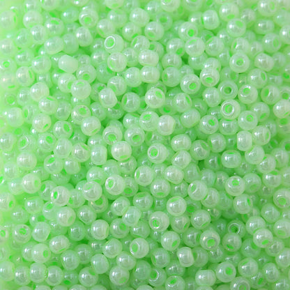 Czech Seed Glass Beads 4mm Glossy Pastel Colors 300pcs 17