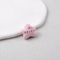 Star Acrylic Beads 20mm Glossy Hello KT Faces Colorful 20pcs 13