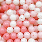 Makaron Color Round Acrylic Beads 16mm Pastel Ombre 10pcs 5