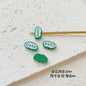 Painted Cute Character Plate Series Metal Beads Bulk 20pcs 37