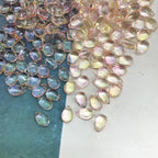 Transparent Czech Glass Teardrop Glass Beads 6 9mm 1000pcs