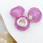 Purple Tone Resin Spacer Beads Mixed Shapes and Finishes 40pcs 19