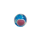 Lampwork Glass Beads Heart 10mm Glow In The Dark Painted 50pcs 5