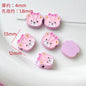 Cartoon Character Metal Beads Colorful Enamel Alloy 10pcs 6