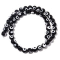Lampwork Millefiori Evil Eye Glass Beads 4mm Antique Style 90pcs 6