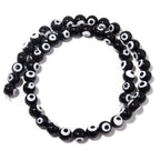 Lampwork Millefiori Evil Eye Glass Beads 4mm Antique Style 90pcs 6