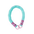 Plush Fabric Stuffed Lanyard Phone Keychain Soft Pastel Colors 2pcs 5