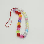 Baking Painted Two-Color Acrylic Beads 10mm Round Translucent 100pcs 3