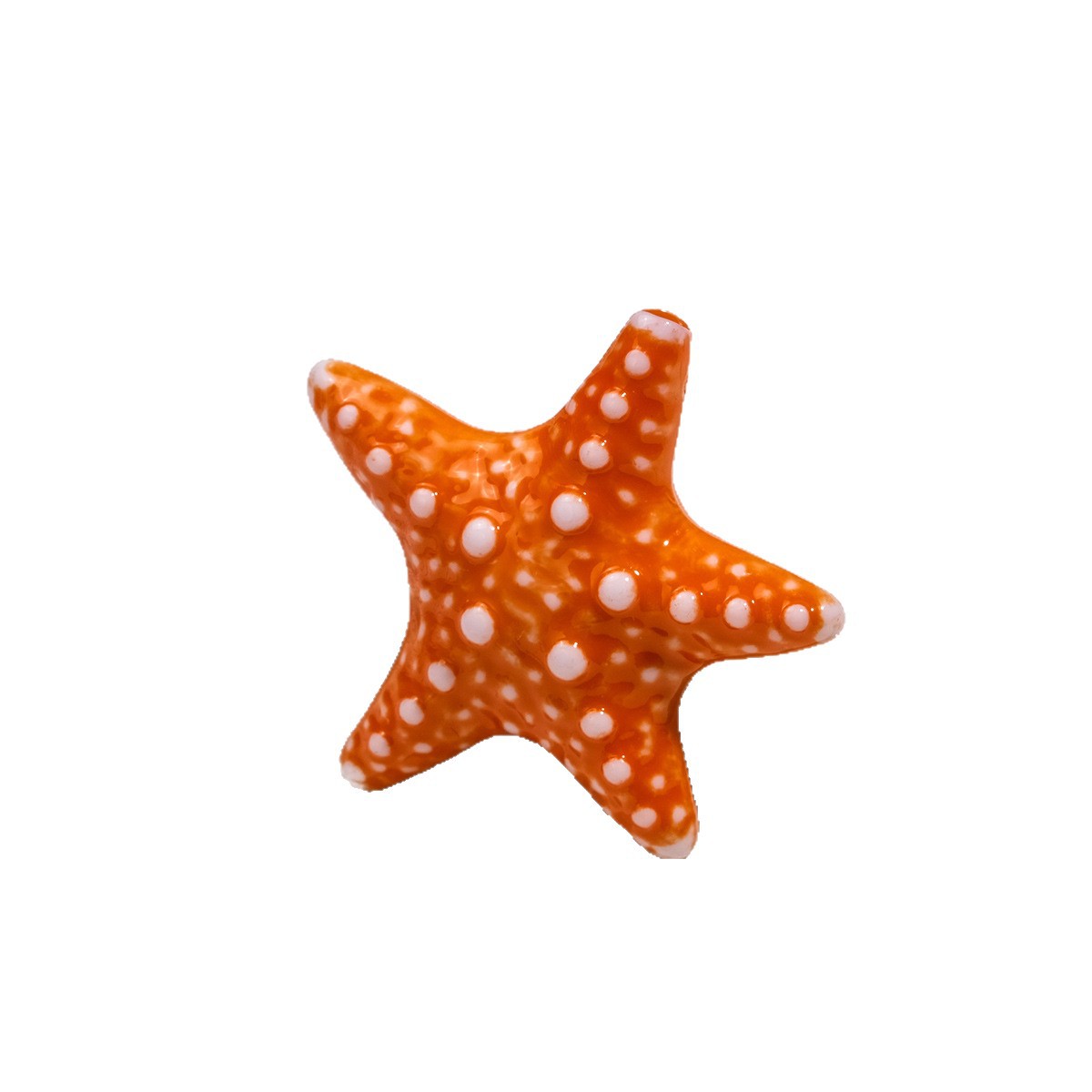 Gradient Starfish Acrylic Beads 21/38mm Two-Color Textured 10pcs 4
