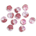 Pinecone Polymer Clay Rhinestone Beads 19mm Sparkling Pastel 10pcs 6