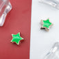 Enamel CCB Plastic Acrylic Beads 9-15mm Large Hole Playful Shapes 40pcs 18