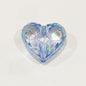 Clear Heart and Star Acrylic Beads 17-20mm Iridescent AB Coated 20pcs 15