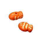Painted Fish Acrylic Beads 22mm Colorful Cute 20pcs 5