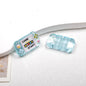 Clear Square Acrylic Beads 25mm Game Console Printed 10pcs 7
